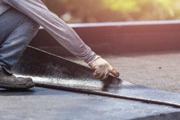 Professional Emergency Waterproofing technician working in Manassas, VA